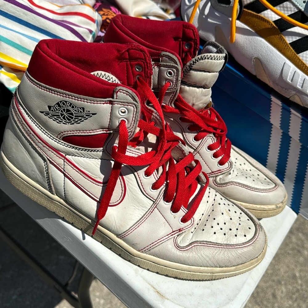 Jordan 1 retro high phantom gym red